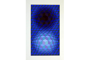 Victor Vasarely - Optická kompozice